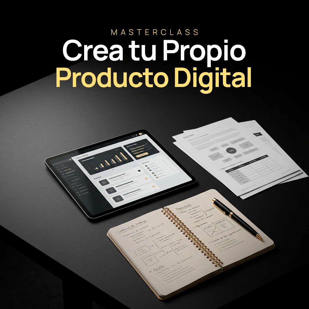 Masterclass: Crea tu propio producto digital